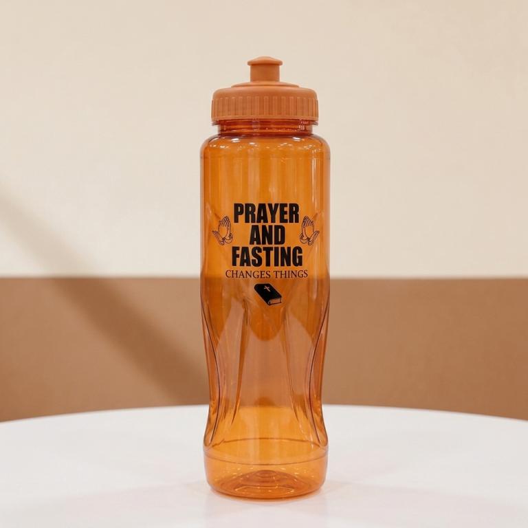 Lights Of Life Ministries Water Bottle in Orange Color