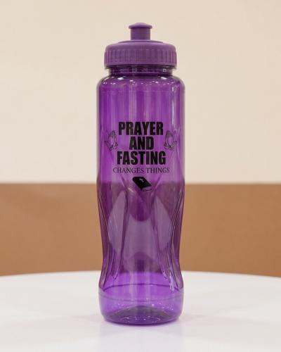 Lights Of Life Ministries Water Bottle in Purple Color