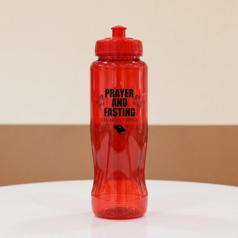 Lights Of Life Ministries Water Bottle in Red Color