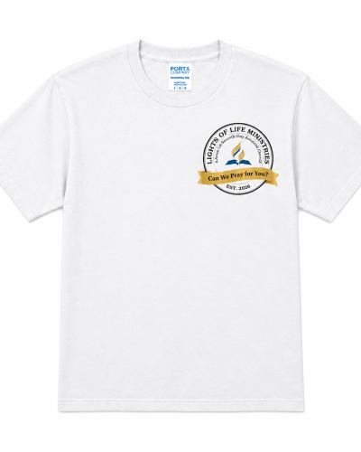 Lights Of Life Ministries Shirt in White Look